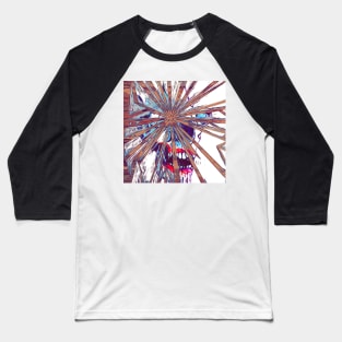 Shattered skull Baseball T-Shirt